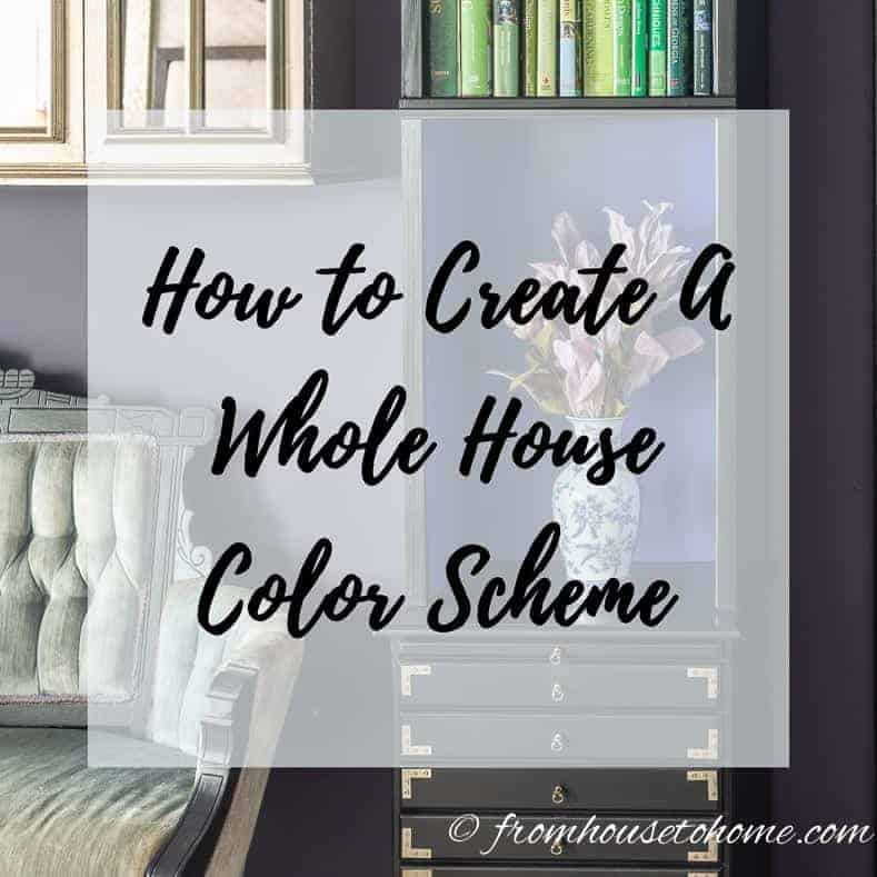 How To Create A Whole House Color Scheme Even If You Love - Same Paint Color Throughout House