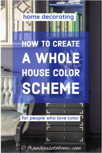 Home Decorating Ideas For People Who Love Color: How to create a whole house color scheme