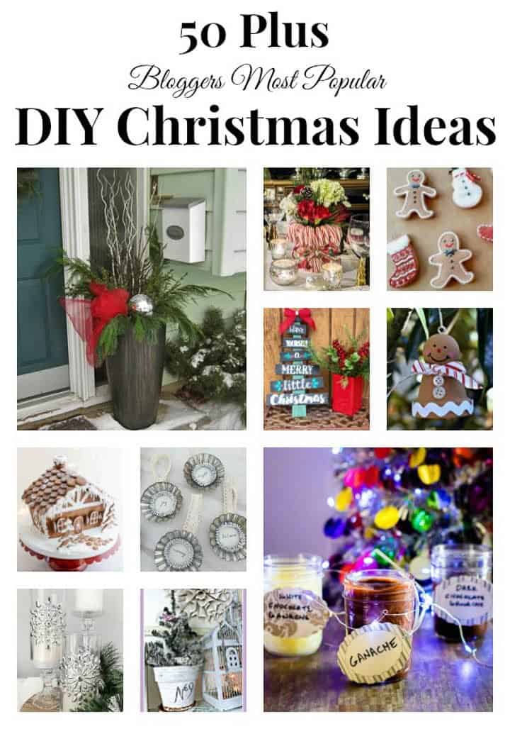50 plus Blogger's Most Popular DIY Christmas ideas