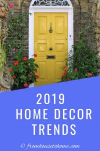 2019 home decor trends