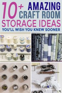 Craft room organization and storage ideas