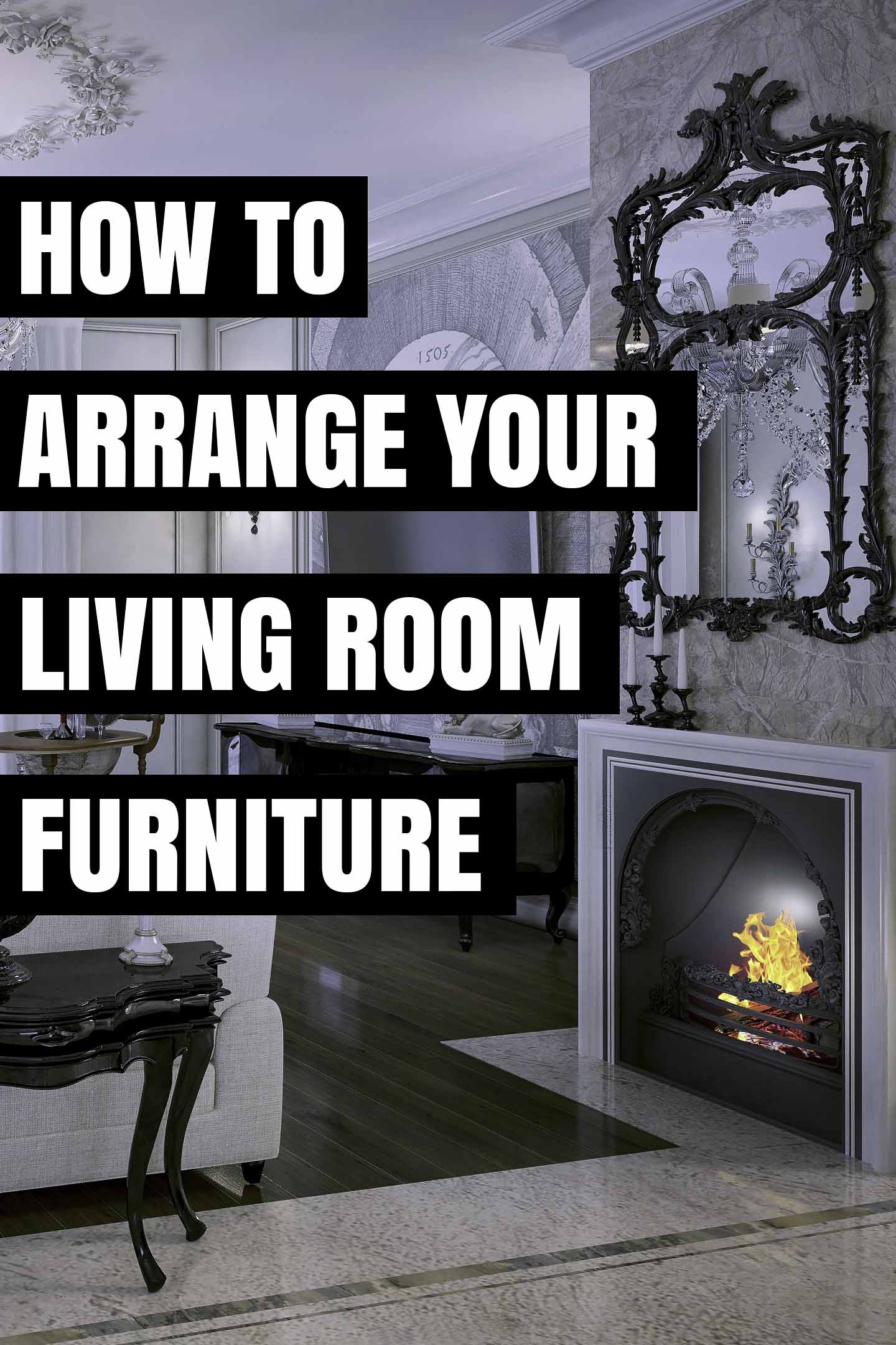How To Arrange Living Room Furniture With A TV And Fireplace