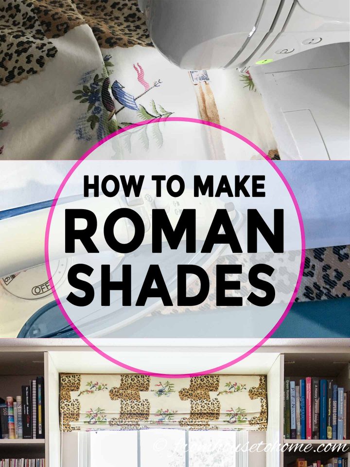 How to make Roman shades