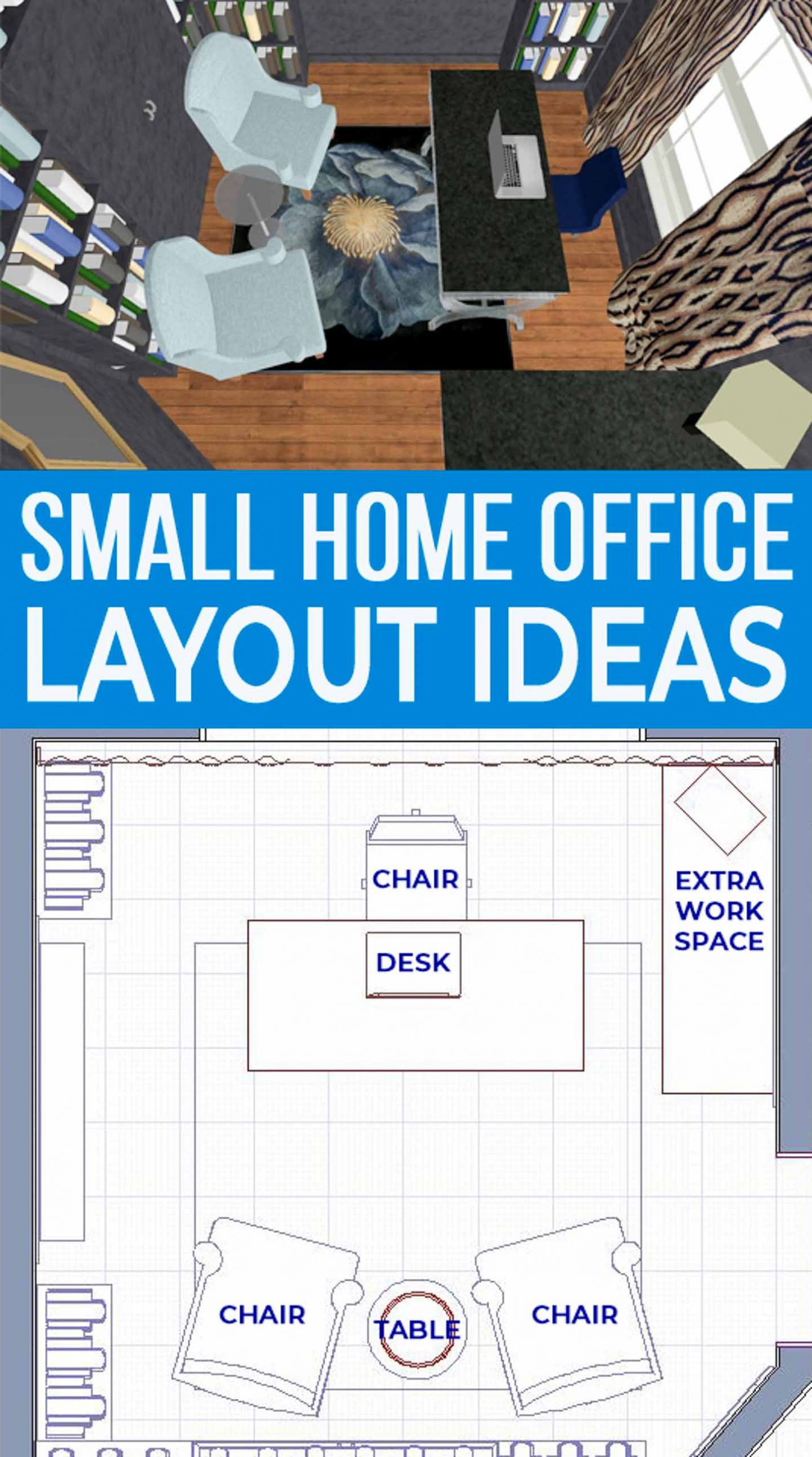 8 small home office layout ideas (in a 10' x 10' room)