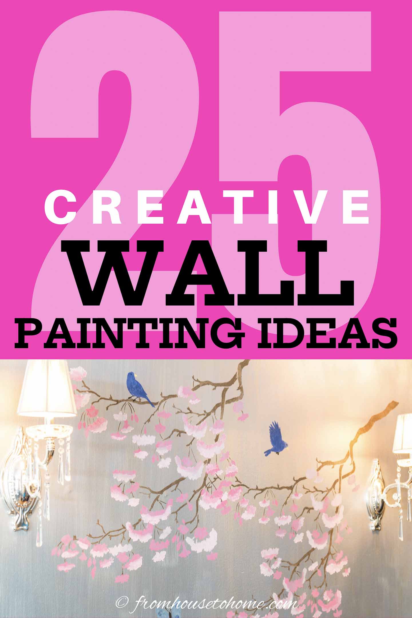 25 creative wall painting ideas