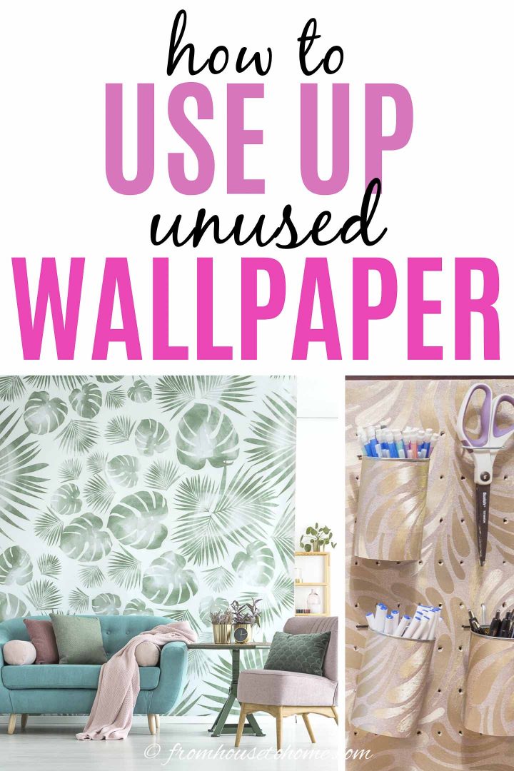 Wallpaper Craft Ideas and Home Decor Projects (15 Ways To Use Up Unused  Wallpaper)