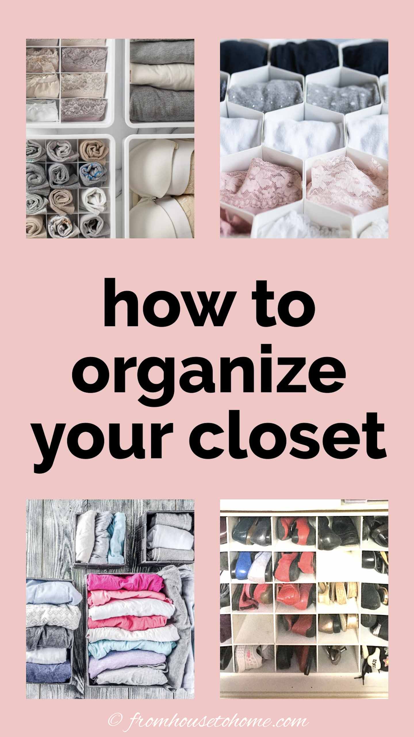 Closet Organization Ideas: How To Organize Your Closet (So You Can Find