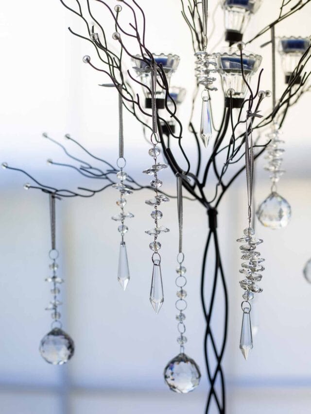 DIY Crystal Christmas Ornaments Story