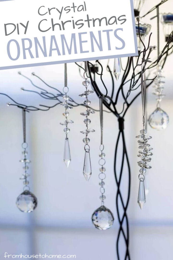 diy crystal christmas ornaments