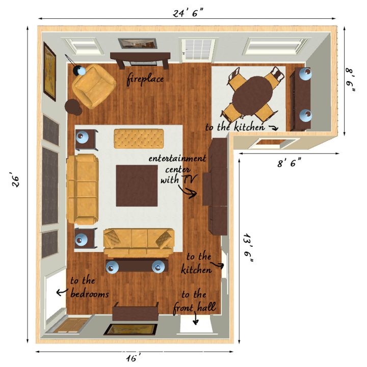 L Shaped Living Room Layout Ideas How, How Do I Arrange My Living Room Furniture For A Floor Plan