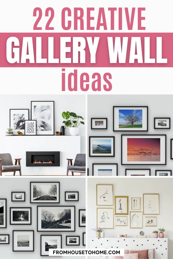 Gallery Wall Ideas 22 Creative Ways To Make A Picture - Photo Wall Frame Ideas
