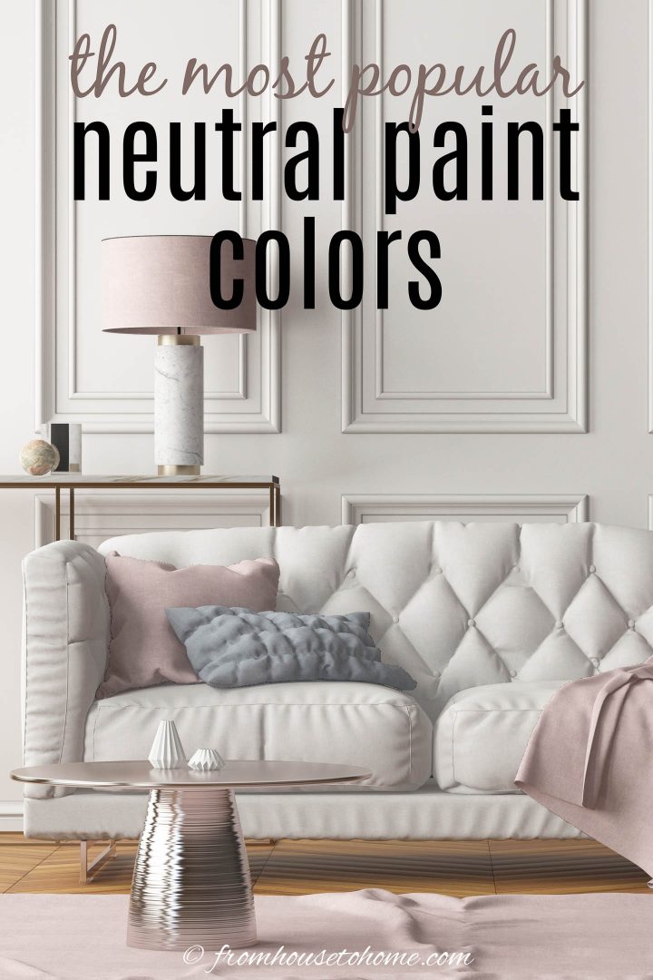 the most popular neutral paint colors