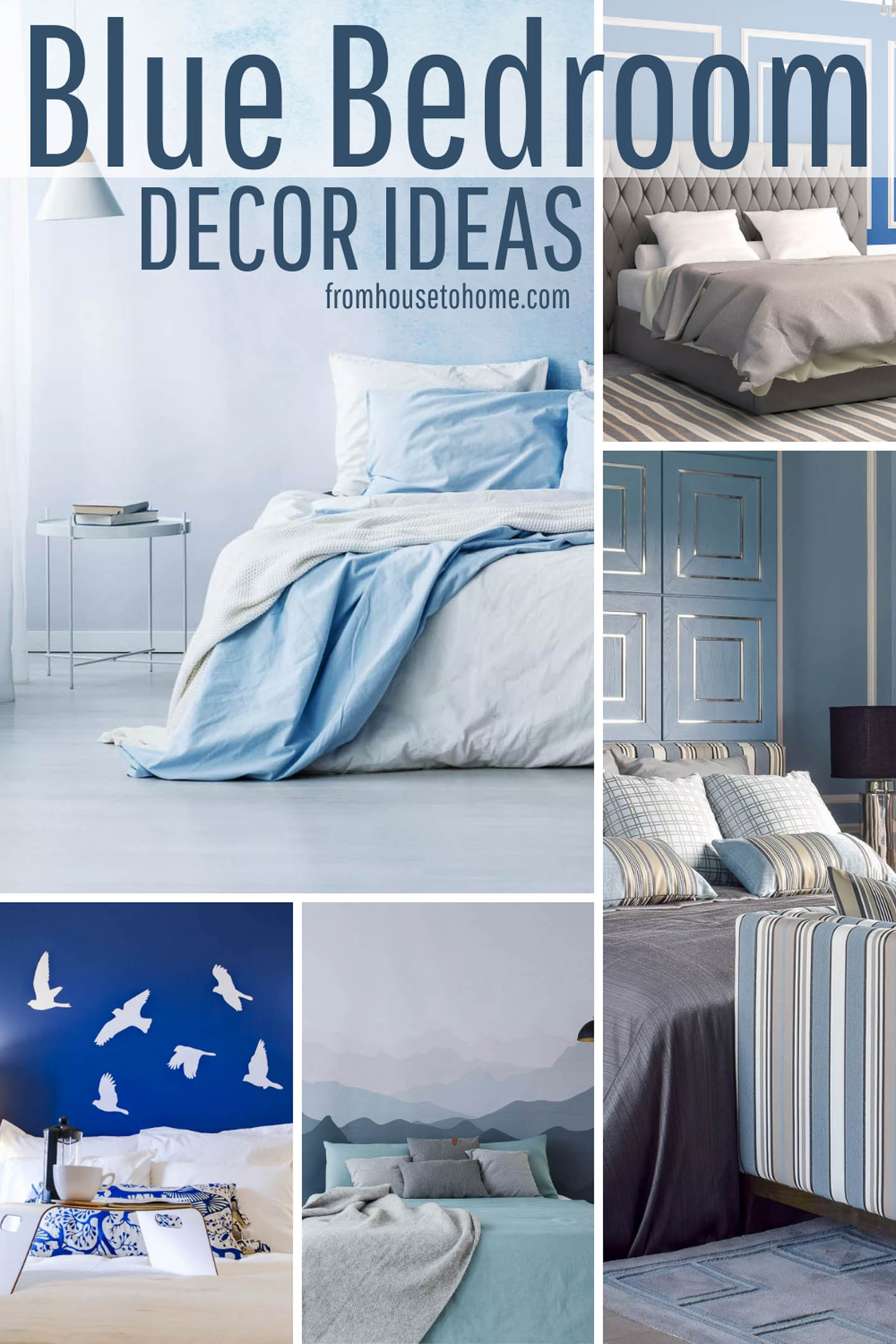 Blue bedroom decor ideas