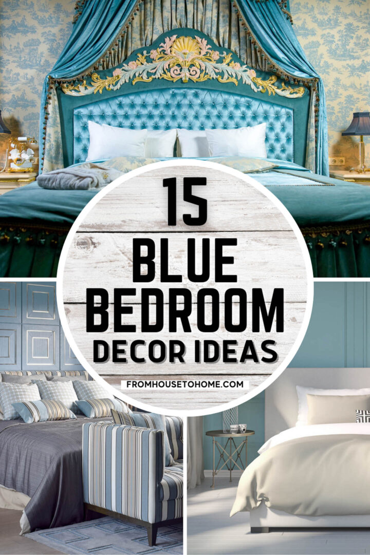 Blue Bedroom Decor Ideas, Bedroom Ideas With Blue Headboard