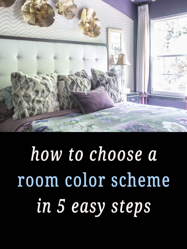 How To Choose A Room Color Scheme (In 5 Easy Steps)