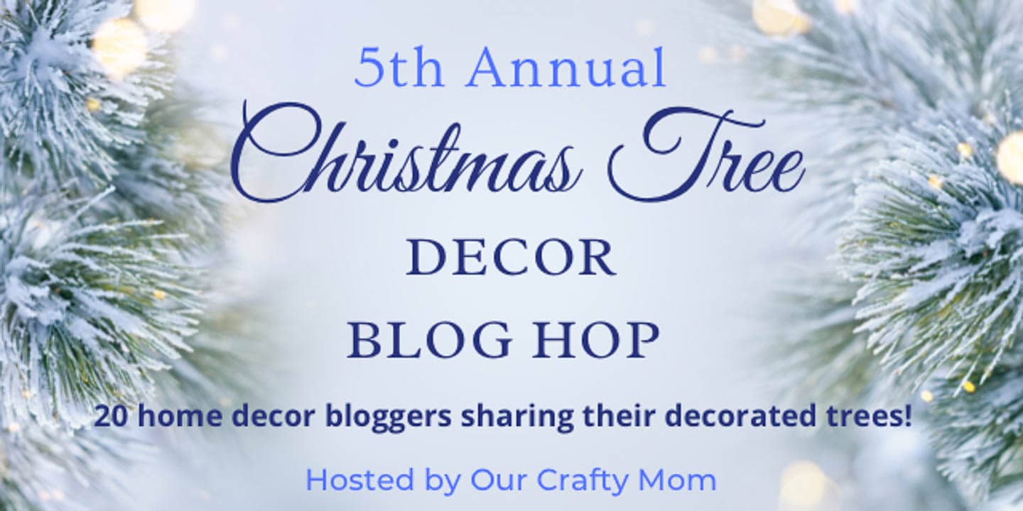 Christmas tree decor blog hop