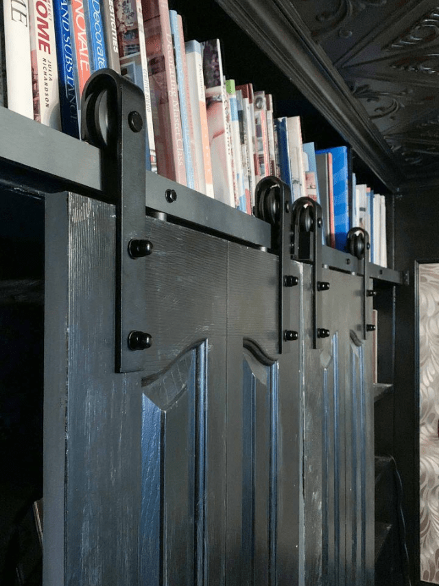 Bifold Door Makeover: How to Convert Bifold Doors to Barn Doors Story