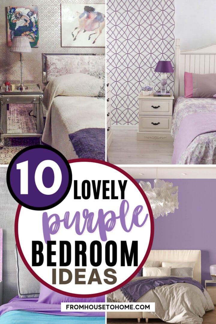 lovely purple bedroom ideas