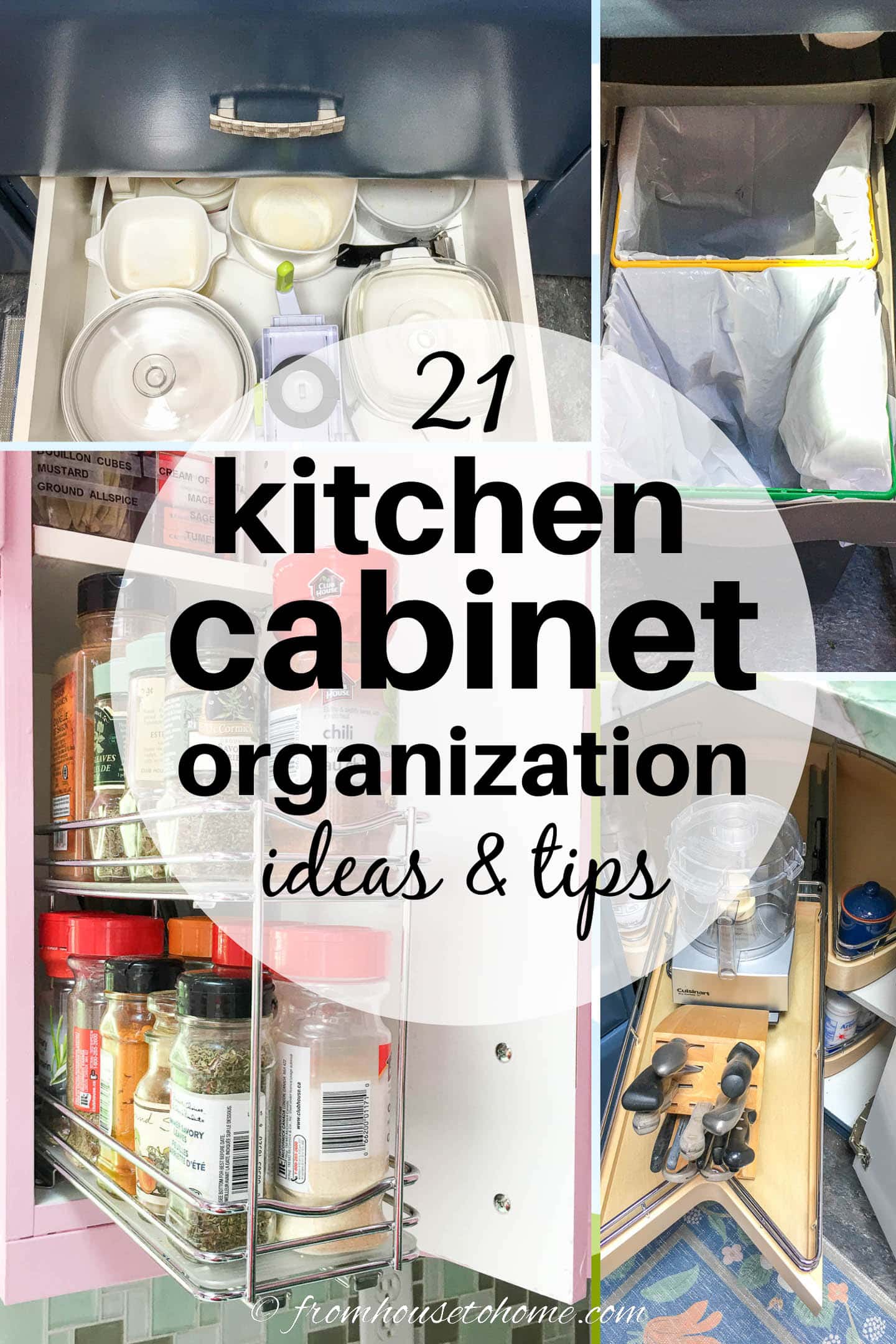 21 kitchen cabinet organization ideas and tips