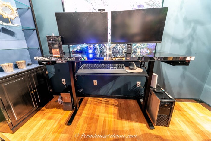 How To Hide Wires On A Desk