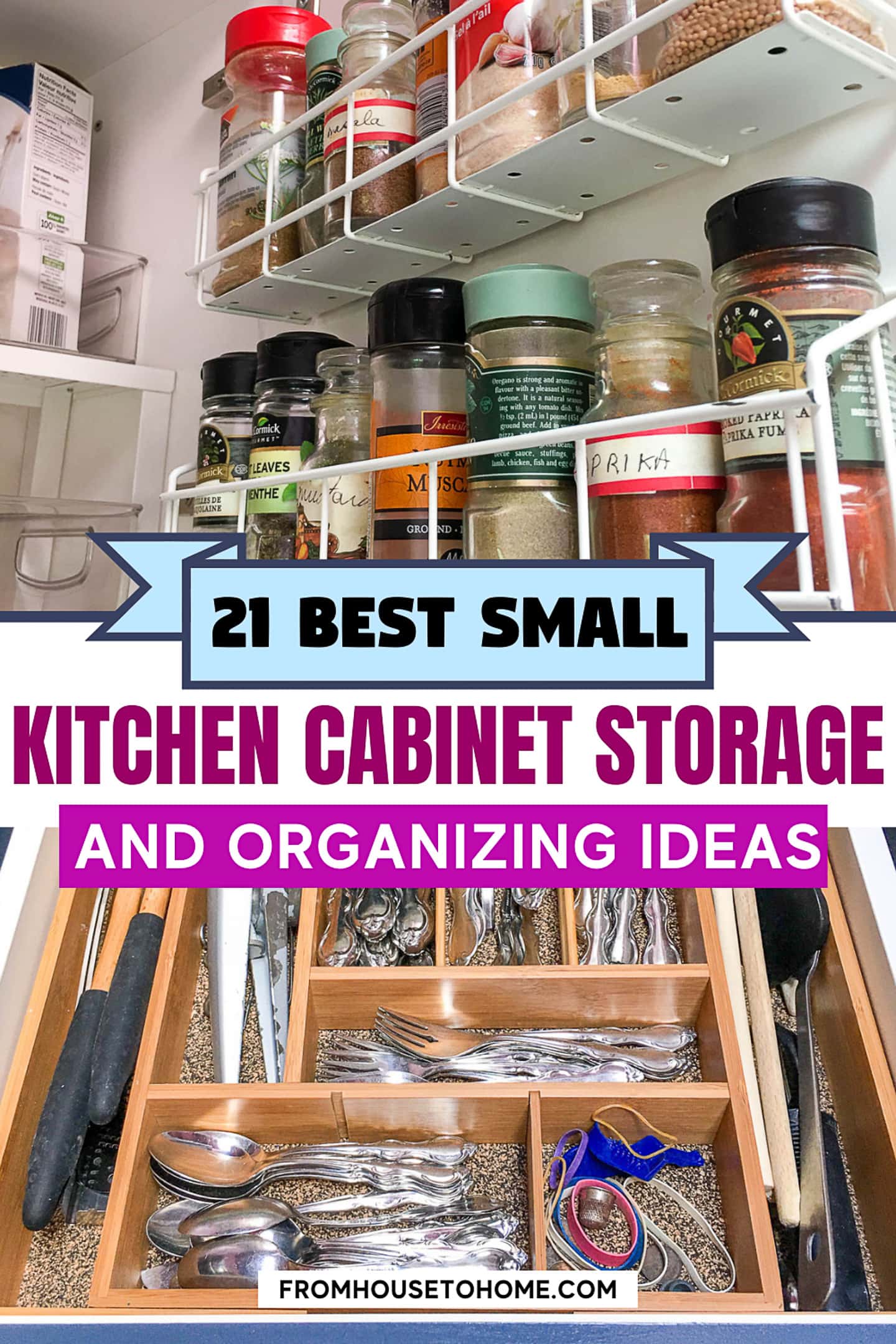 21 Kitchen Cabinet Organization Ideas For A Small Kitchen