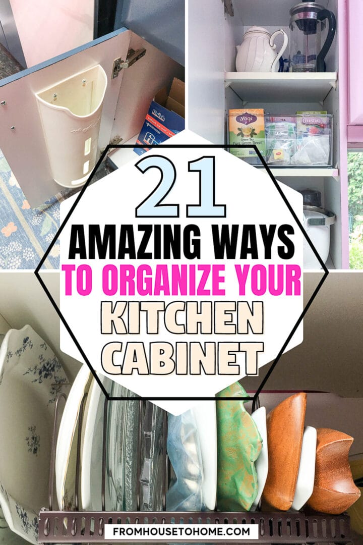 21 Kitchen Cabinet Organization Ideas For A Small Kitchen