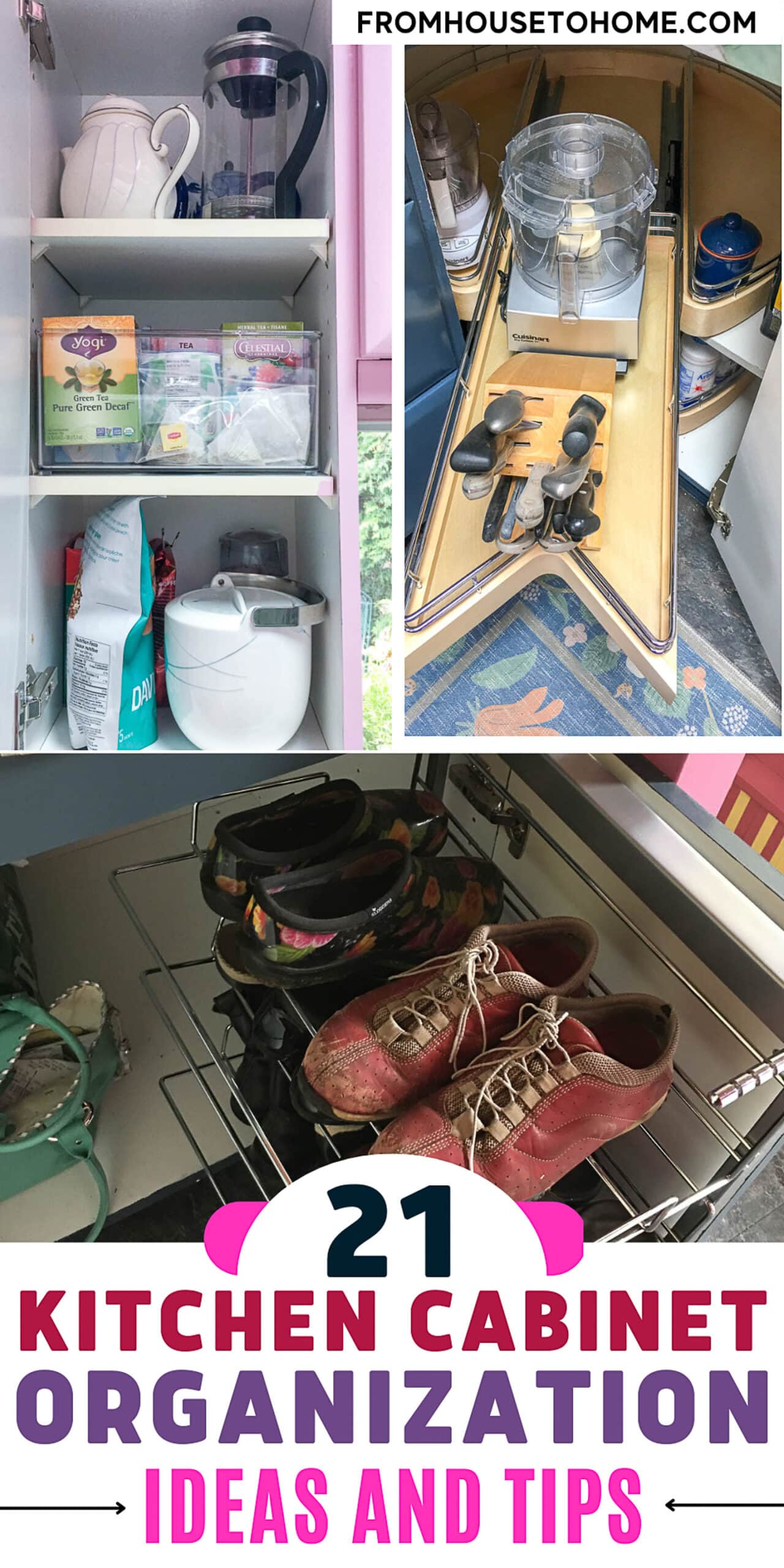 21 Kitchen Cabinet Organization Ideas For A Small Kitchen