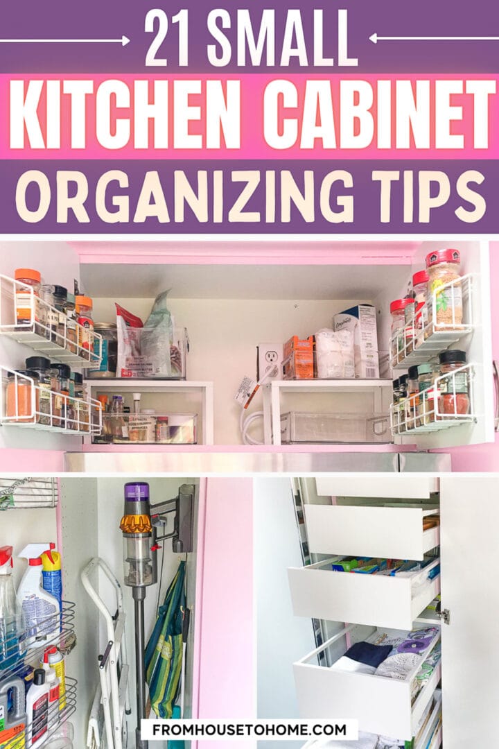 21 Kitchen Cabinet Organization Ideas For A Small Kitchen