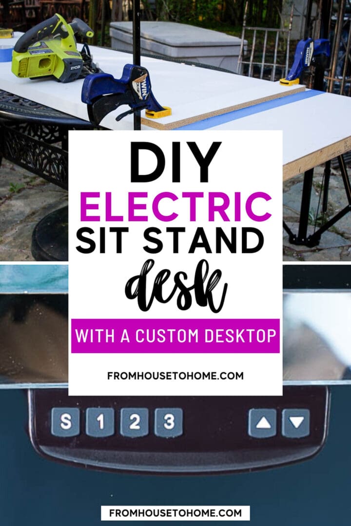 ORC Week 6: DIY Electric Sit Stand Desk (With A Custom Desktop)