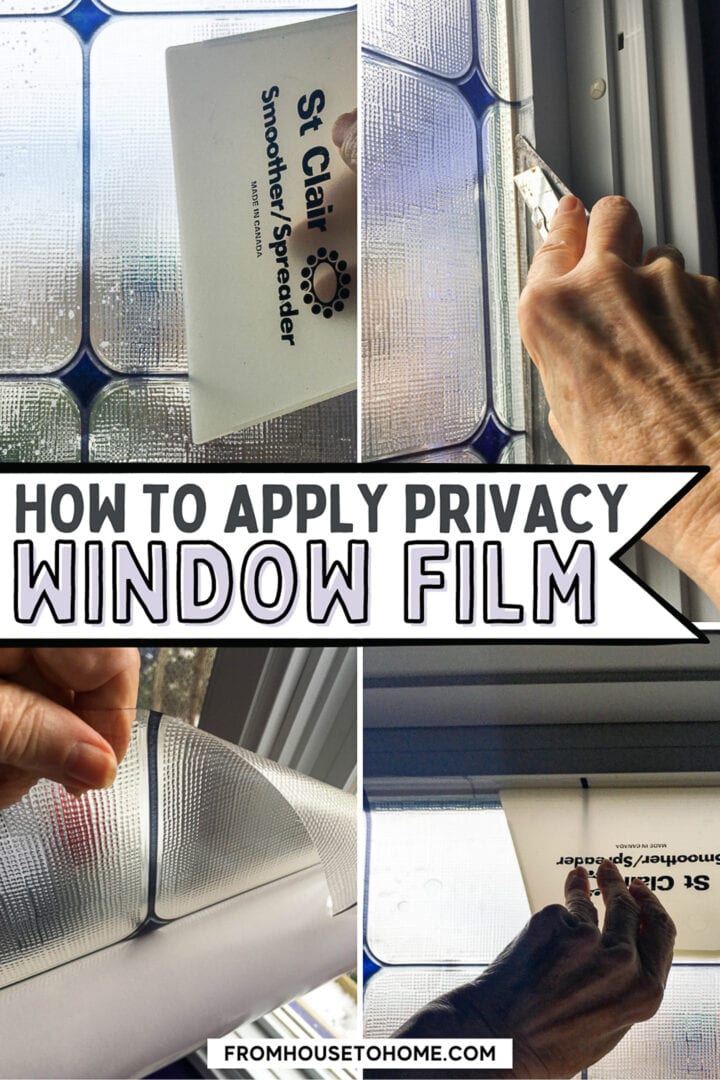 How to Apply Privacy Window Film