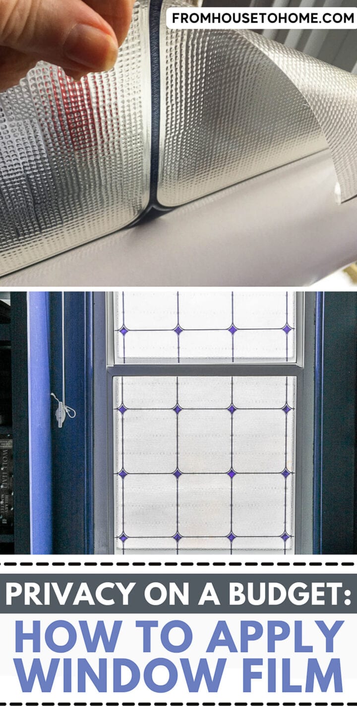 How to Apply Privacy Window Film