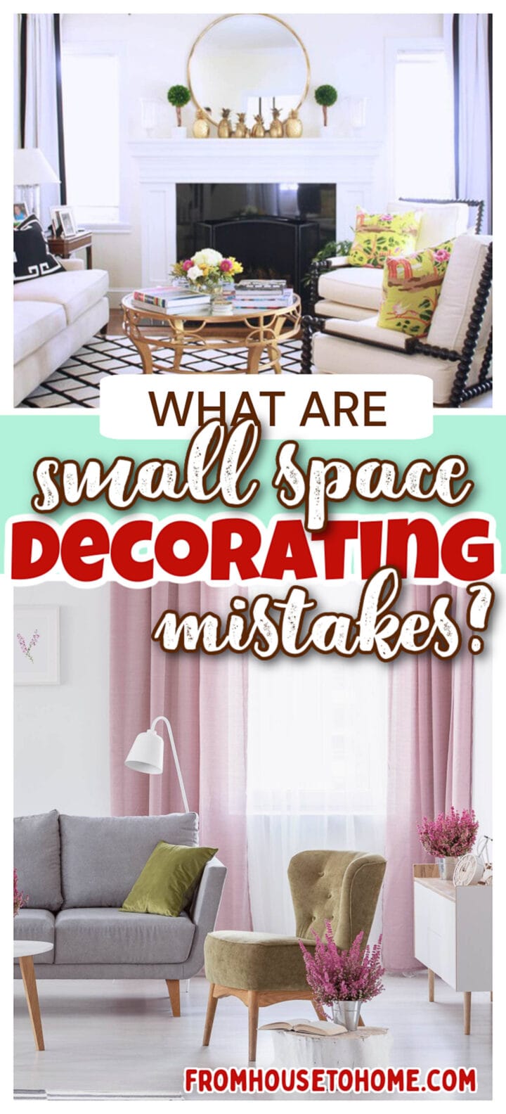 Small Space Decorating Mistakes (& How To Fix Them)