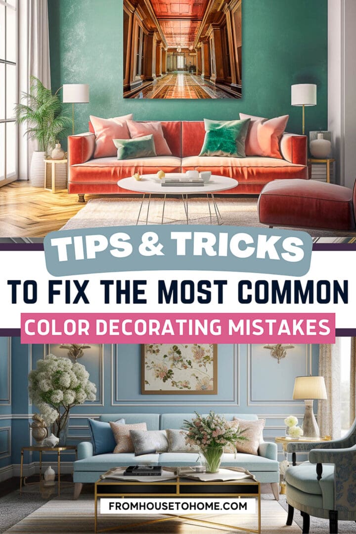 15 Of The Most Common Color Decorating Mistakes (& How To Fix Them)