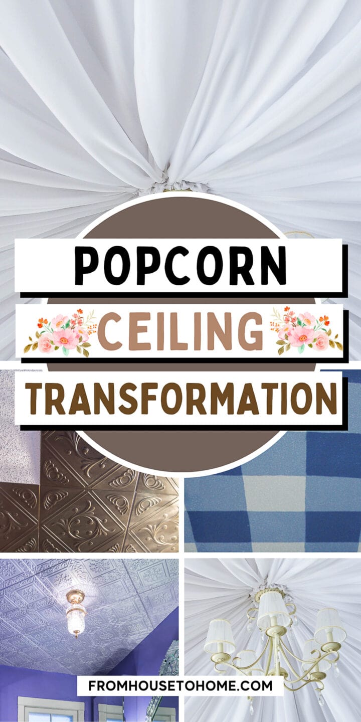 How To Cover A Popcorn Ceiling Without Removing It