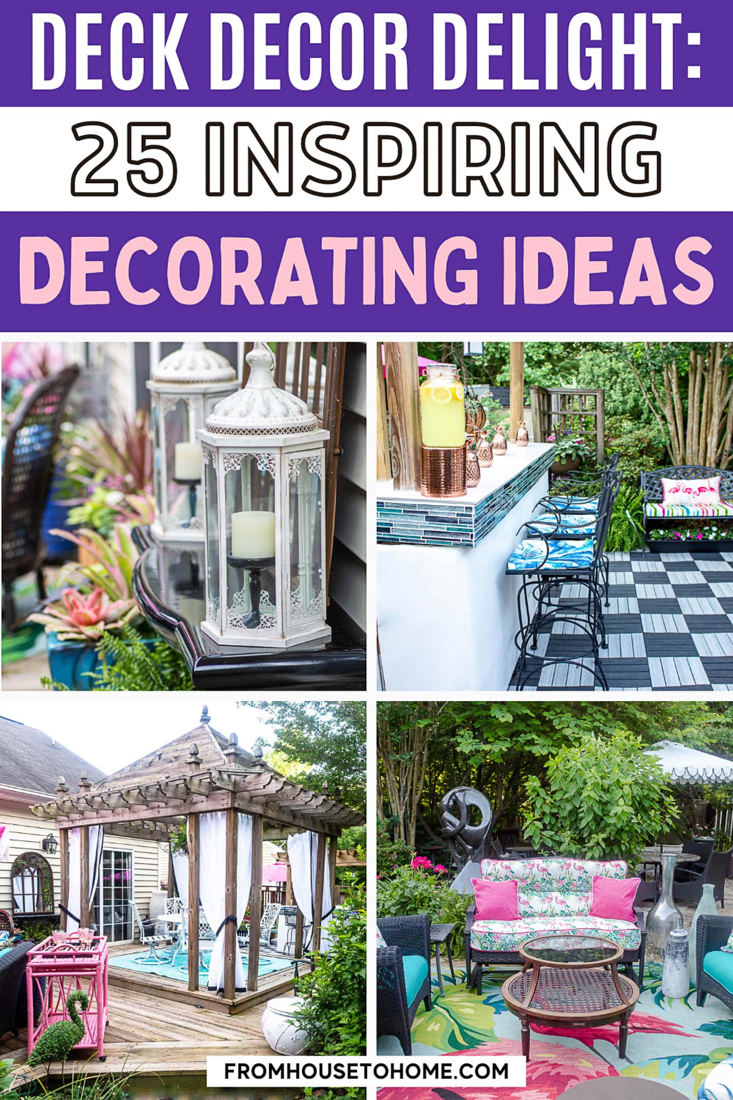 25 Deck Decorating Ideas For A Palm Beach Chic Deck Makeover