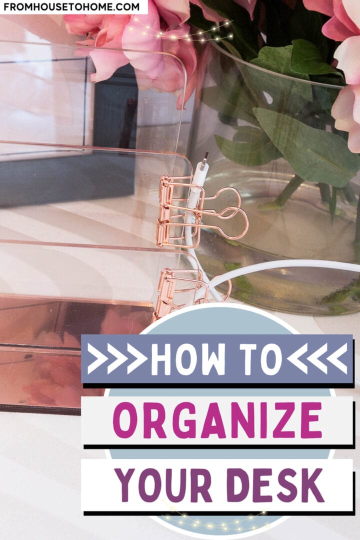 Discover desk organization ideas to efficiently arrange your workspace.