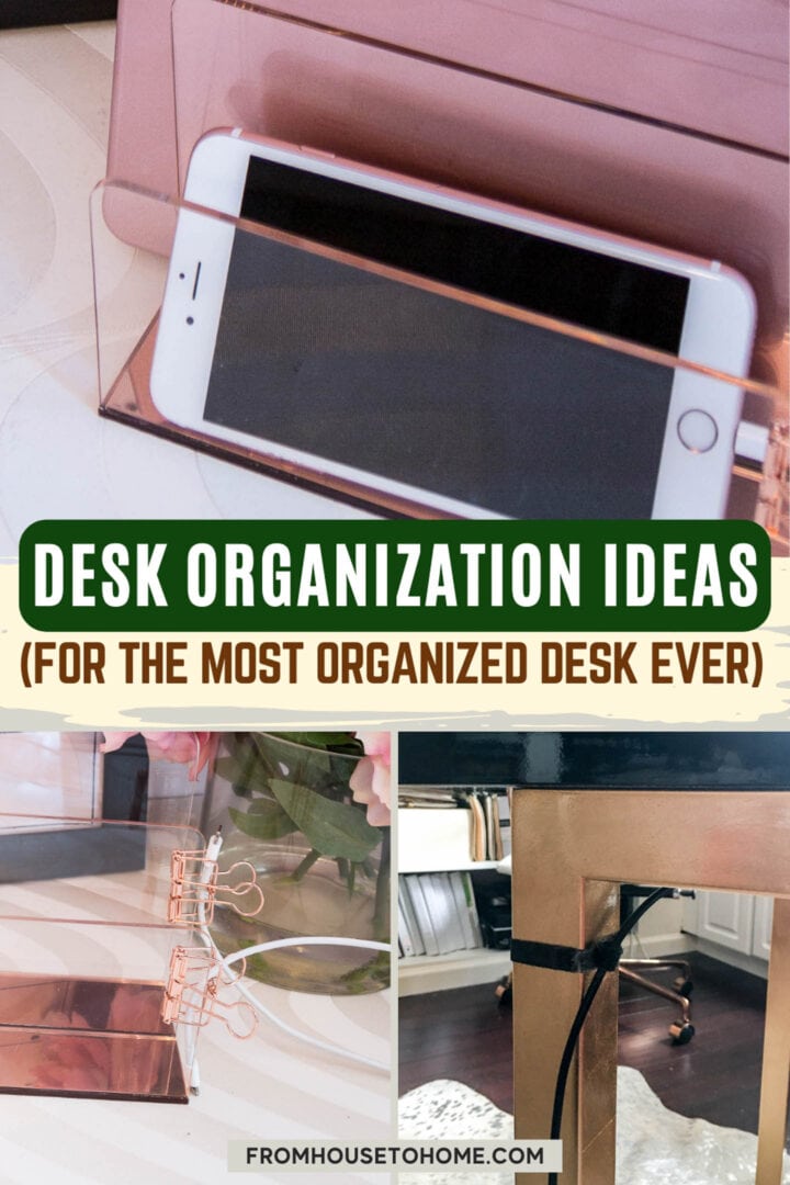 Desk organization ideas for the most organized desk ever. Looking for innovative ways to declutter your workspace and boost productivity? Check out these desk organization ideas that are guaranteed to transform your messy desk into a well