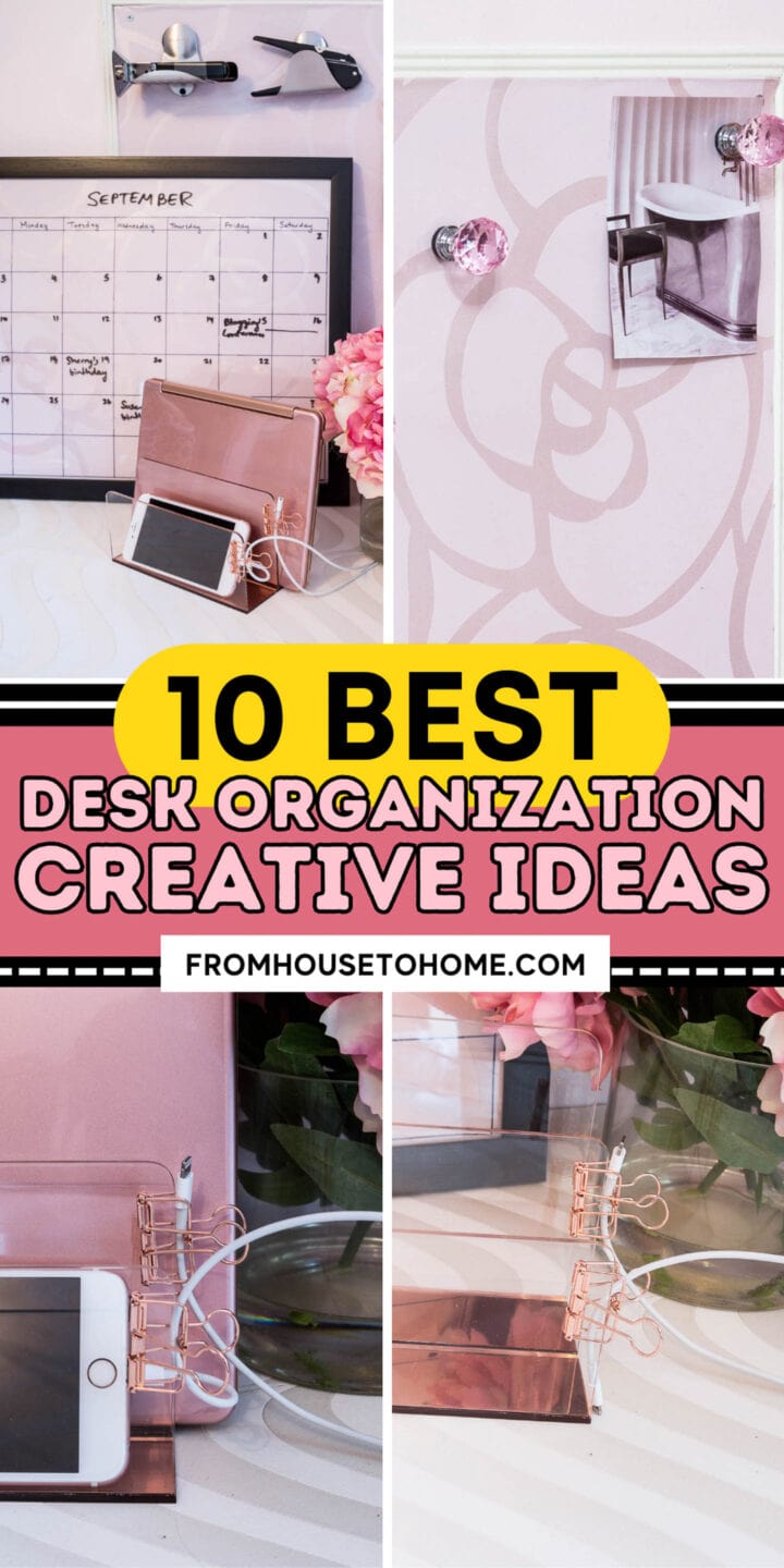 Discover the top desk organization ideas for creating a clutter-free workspace.