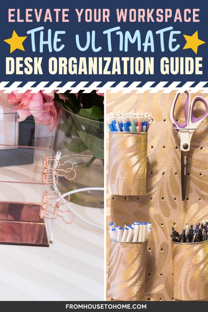 Discover desk organization ideas with this ultimate guide.