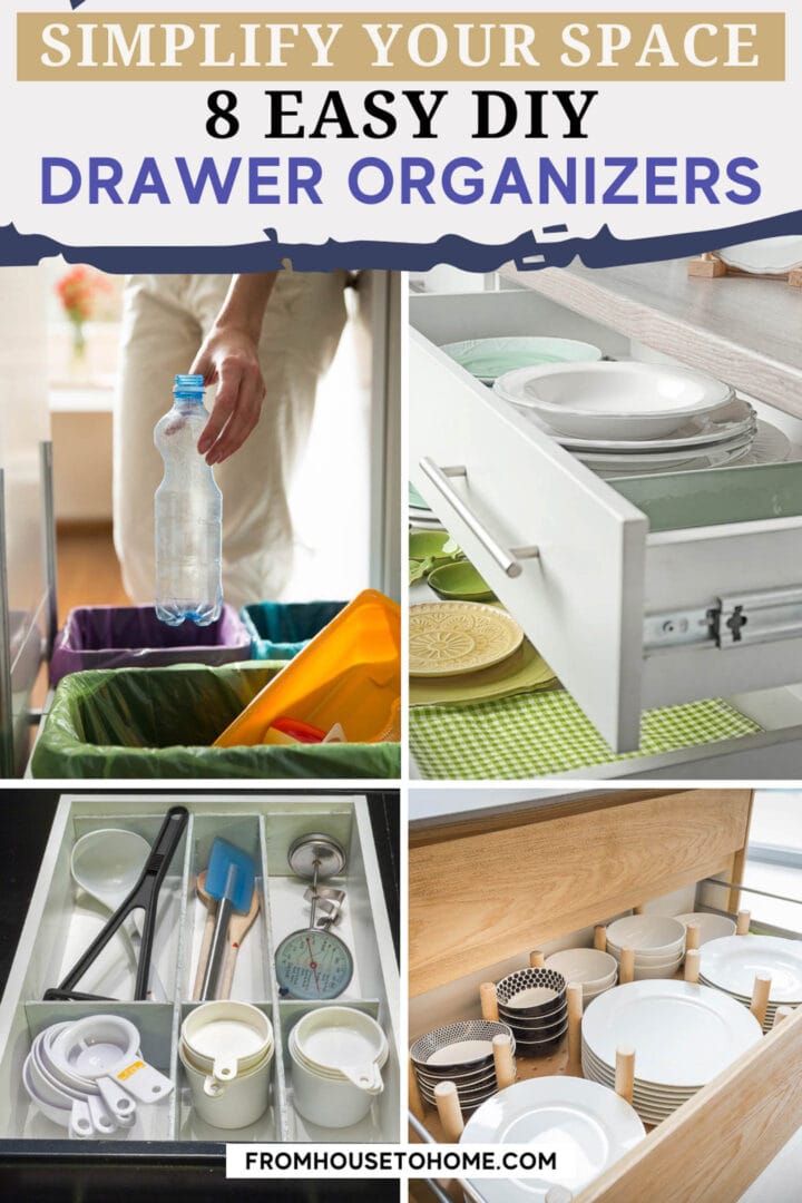 Explore a gallery of DIY kitchen drawer organizer ideas to simplify your space.