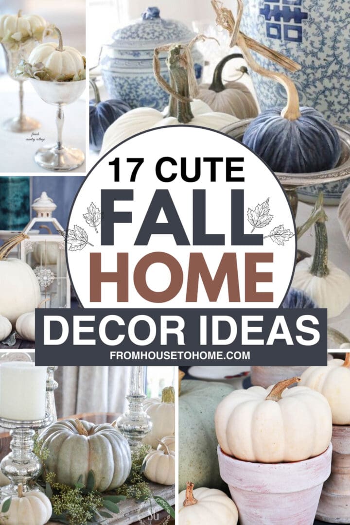 Discover 17 cute fall home decor ideas that will beautifully transform your living space for the season.
