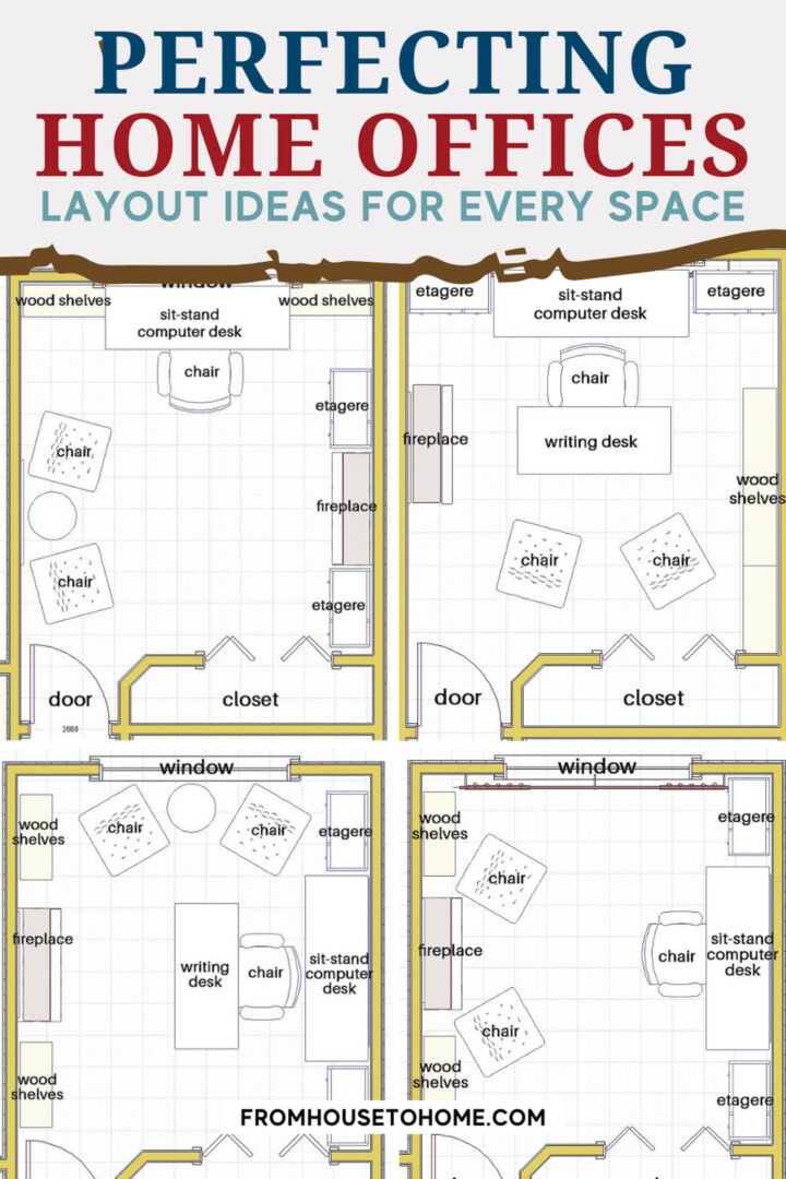 Perfect home office layouts for every space.