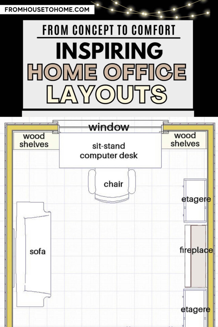 Inspiring home office layouts designed for comfort.