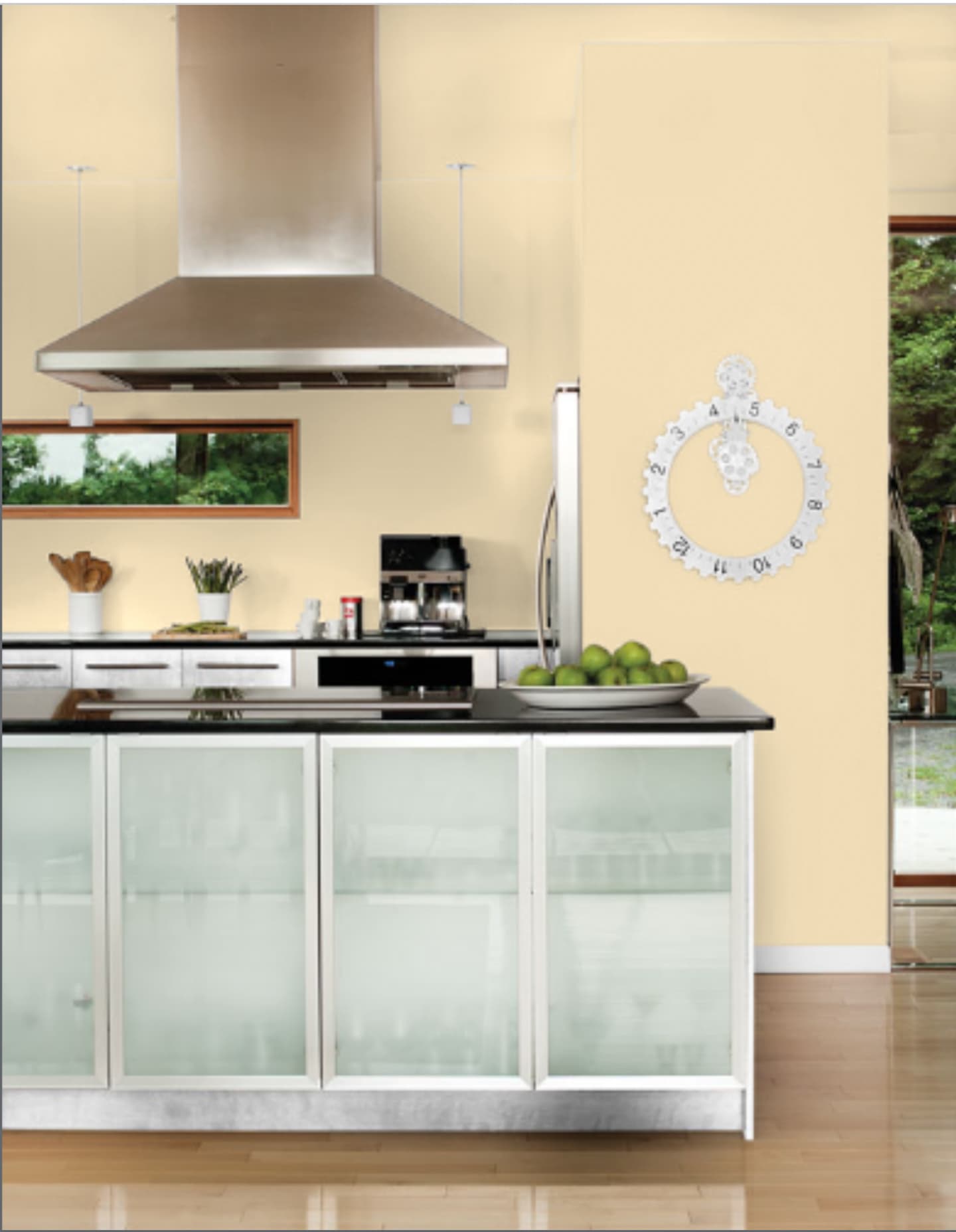 Kitchen painted in Glidden Limitless