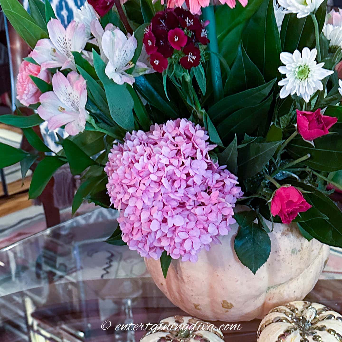 How To Use A Pumpkin As A Vase For Flowers