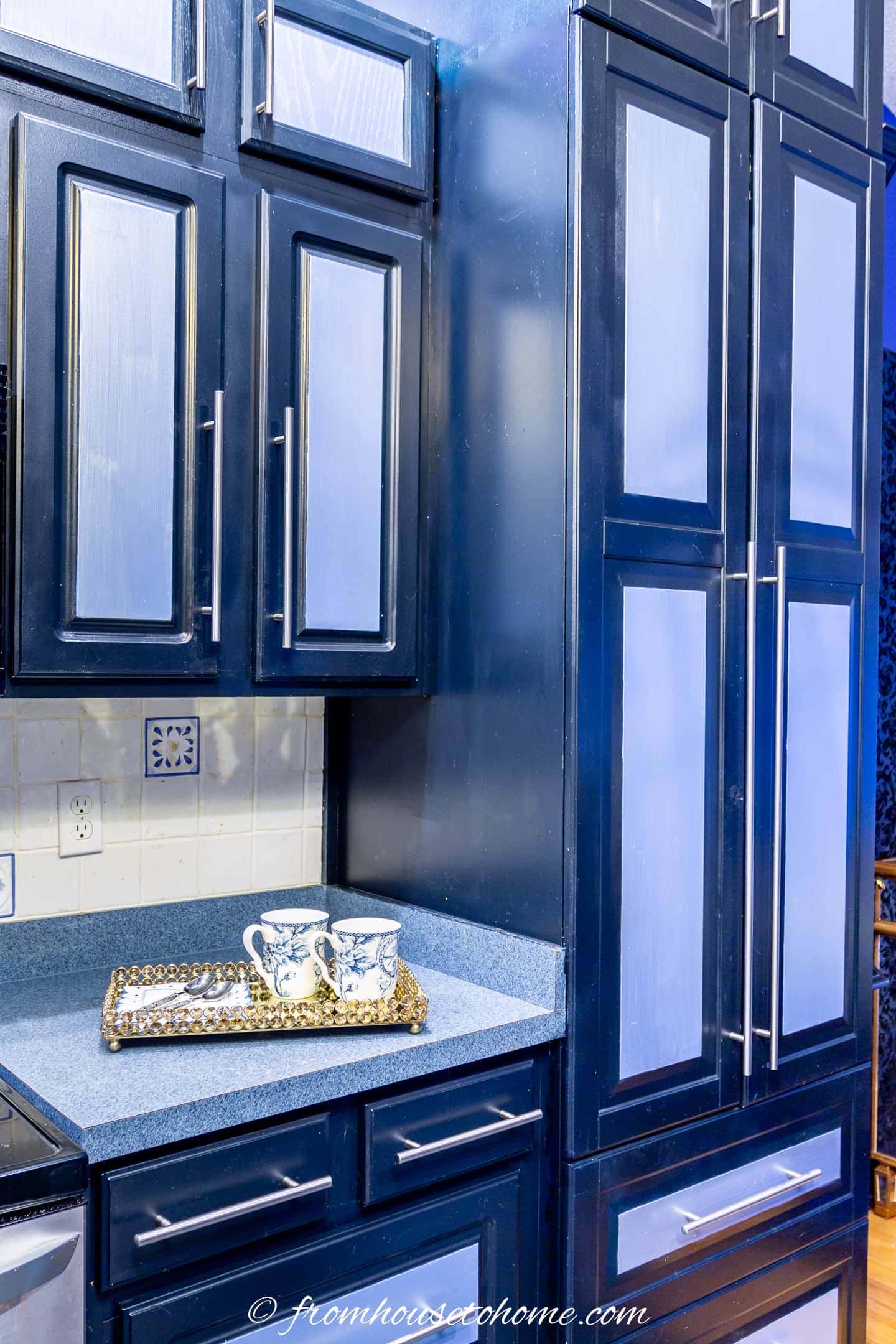 two-toned doors