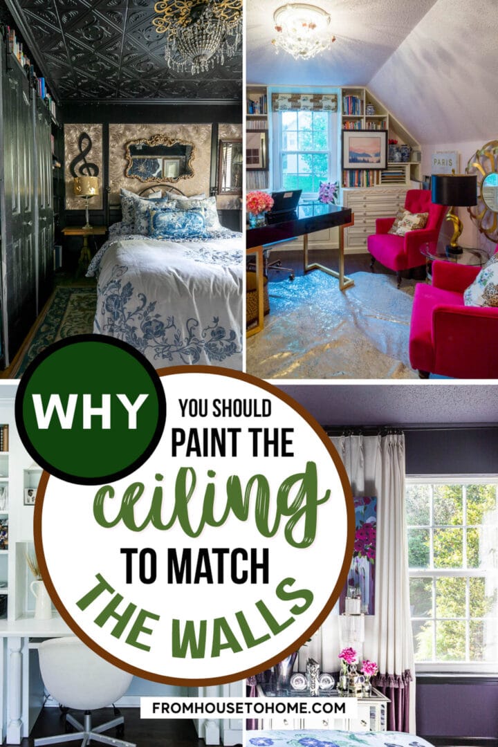 Why you should paint the ceiling to match the walls