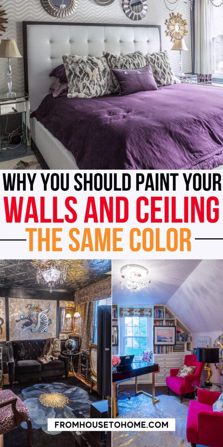 Why you should paint your walls and ceiling the same color