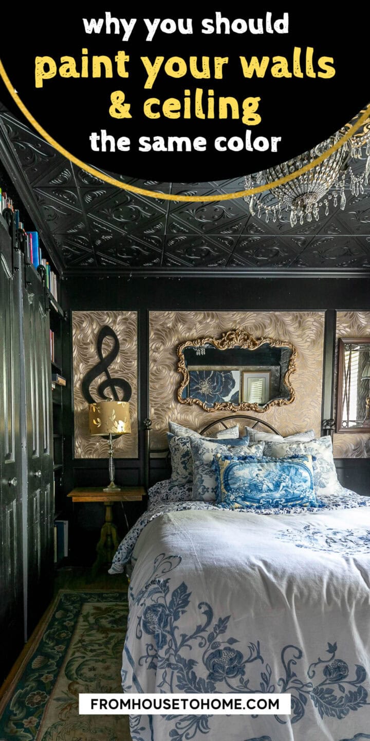 Why you should paint your walls and ceiling the same color