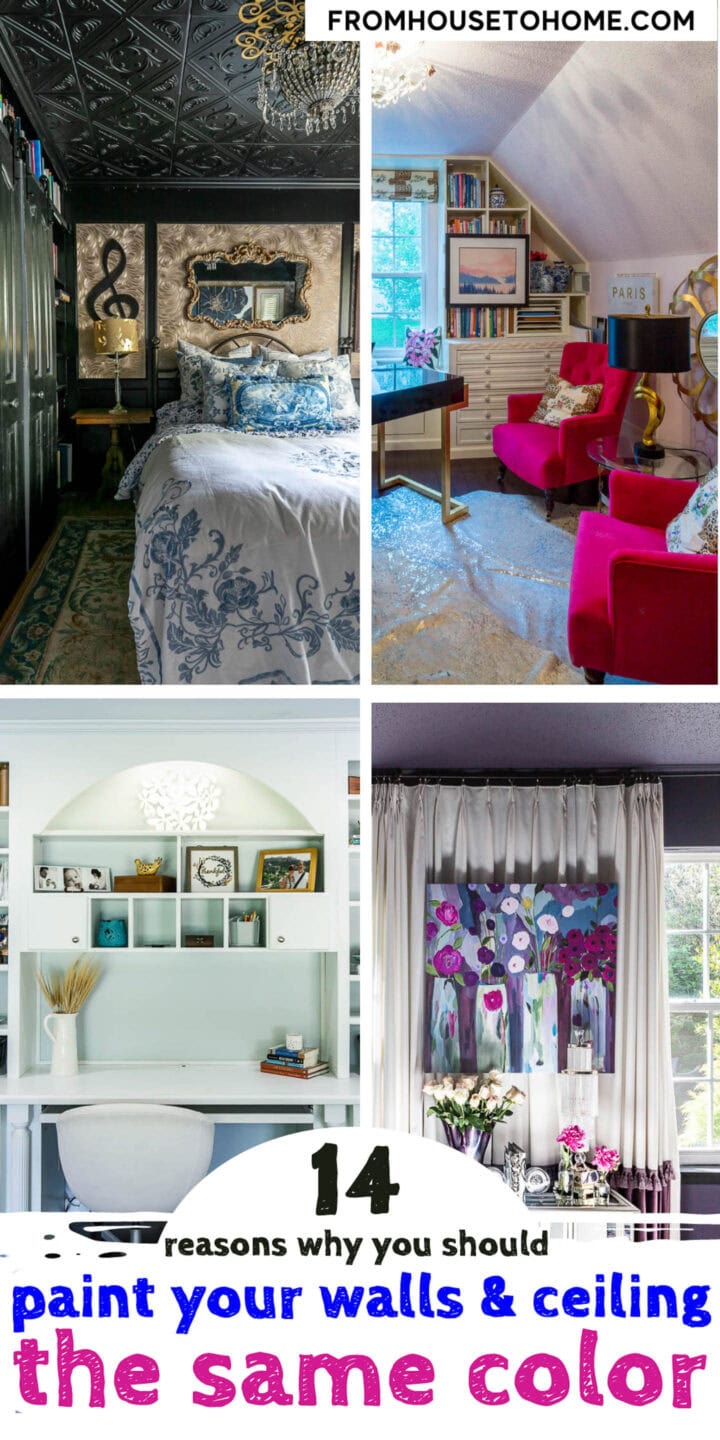 14 reasons why you should paint your walls & ceiling the same color